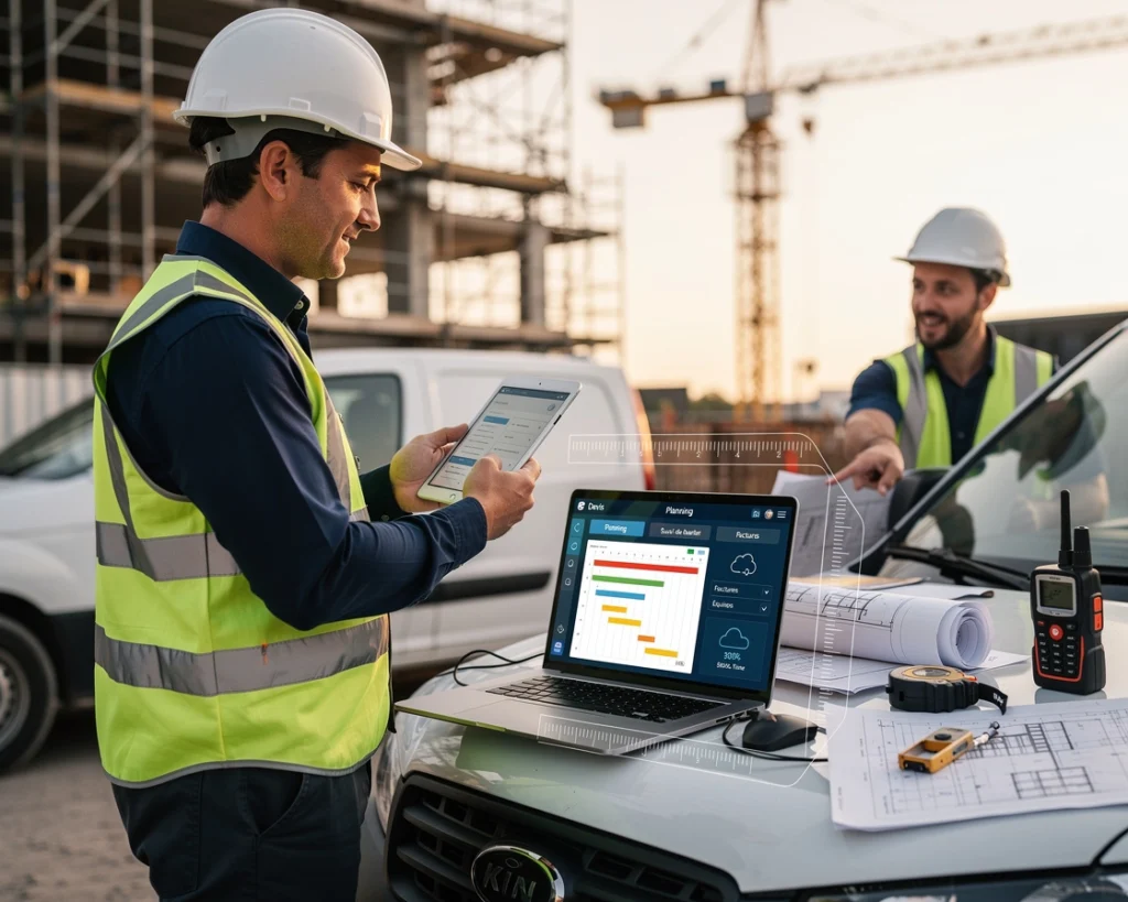 logiciel de gestion pour un pro du bâtiment